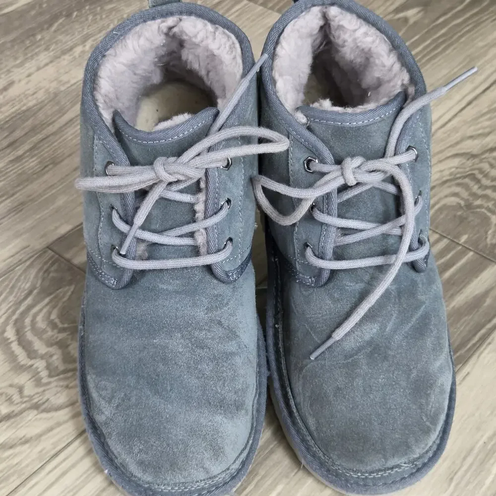 UGG Neumel Bleu Suede Lace Up Chukka Boots Men’s 10 3236